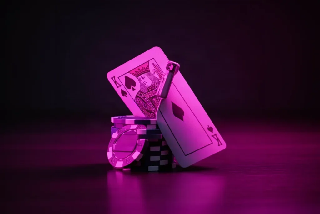 Ảnh minh hoạ quân bài dựng nghiêng cho mục hỏi đáp game bài 33WIN