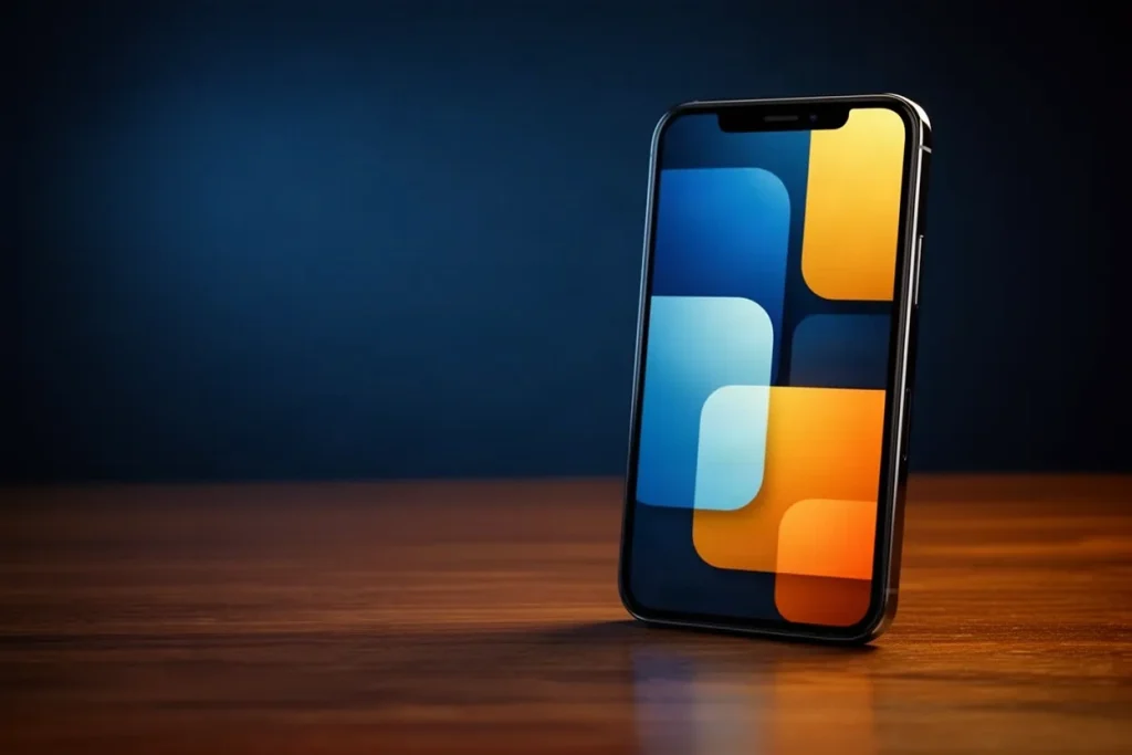 Ảnh minh hoạ điện thoại dựng đứng cho mục tải app hướng dẫn 33WIN